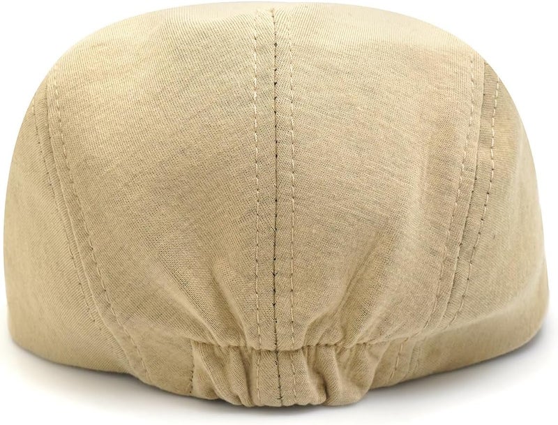 Xinveen Men's Newsboy Hat Adjustable Beret Ivy Cap Irish Cabbie Driving Hunting Hats - Image 5